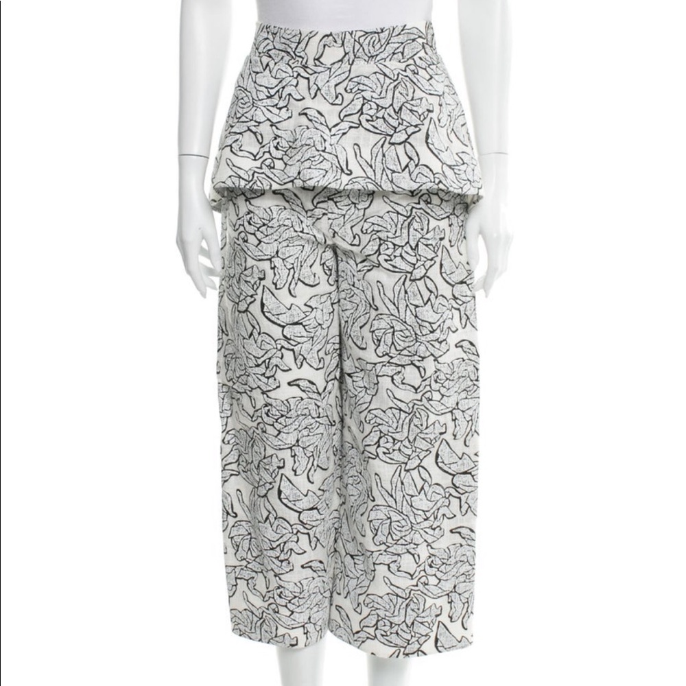 Balenciaga high waist cropped pants